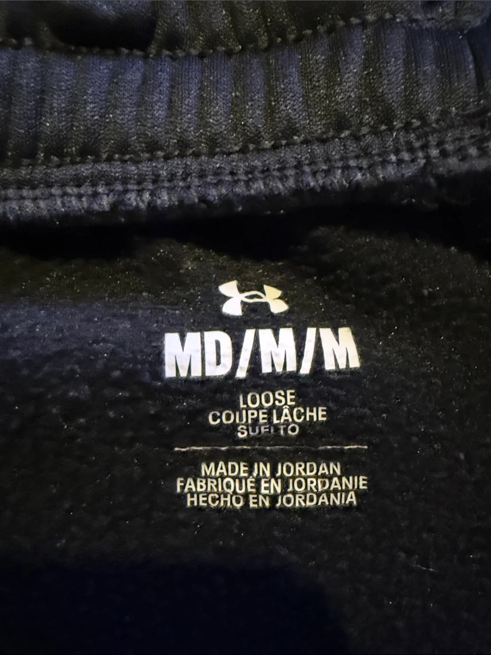 Under Armour Black Jogger Sweatpants- Men’s Medium